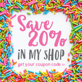 Subscribe to my email list and save 20% on your next order of $15 or more. Plus, get exclusive access to all my free printables!